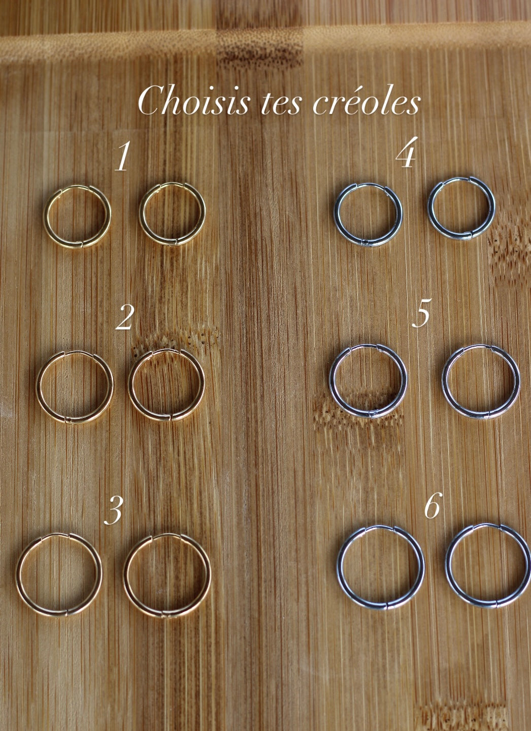 Boucles d'oreilles "Alma"