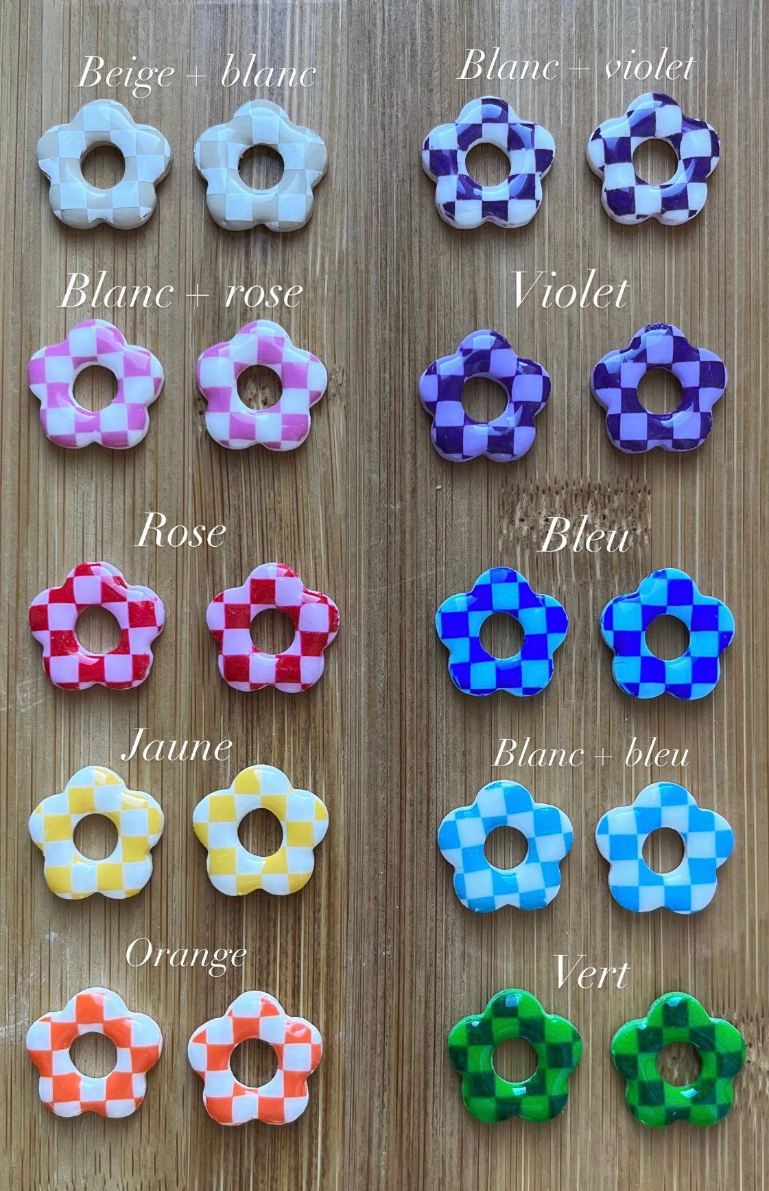 Boucles d'oreilles "Chessy"