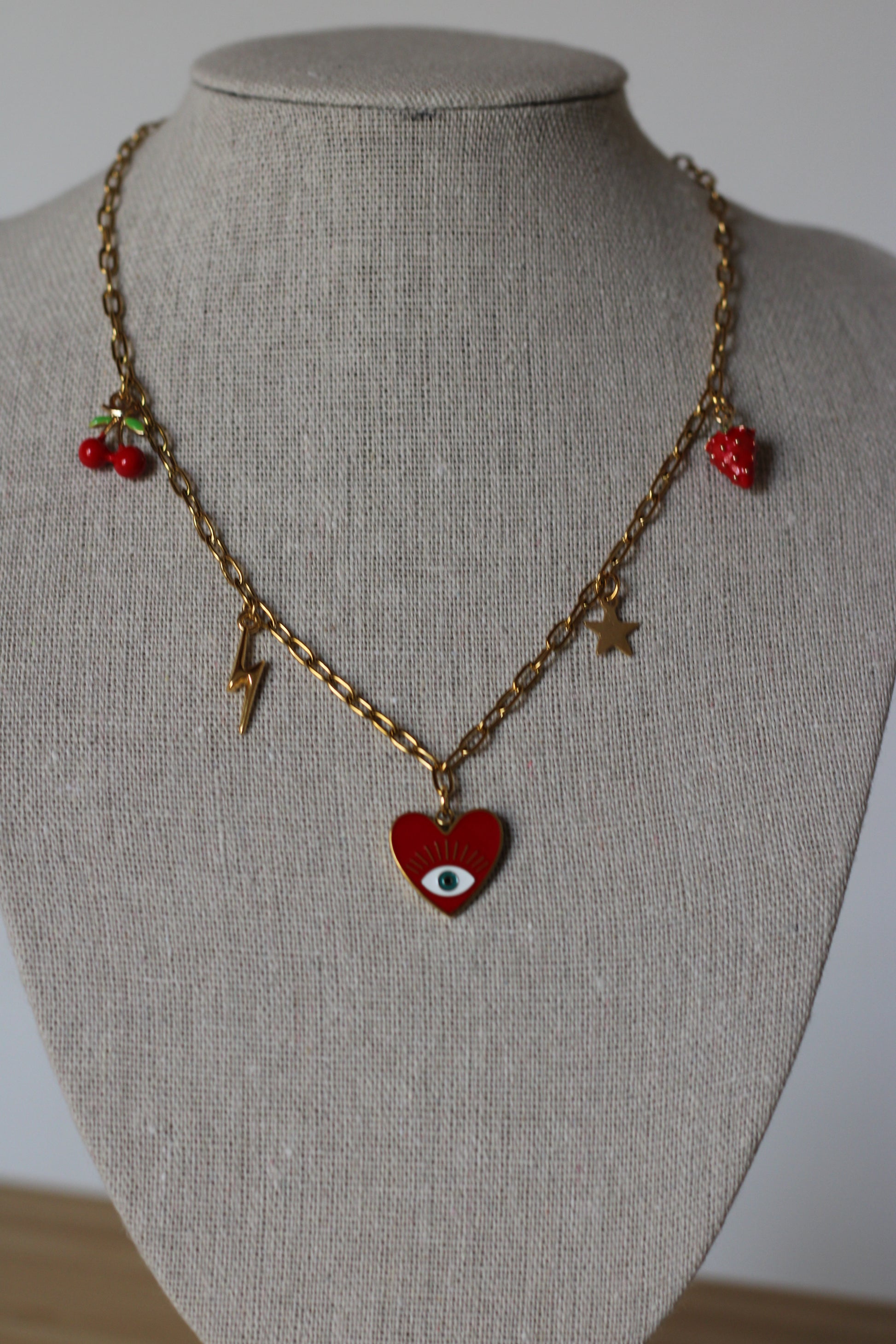Collier "Cherry Bomb"