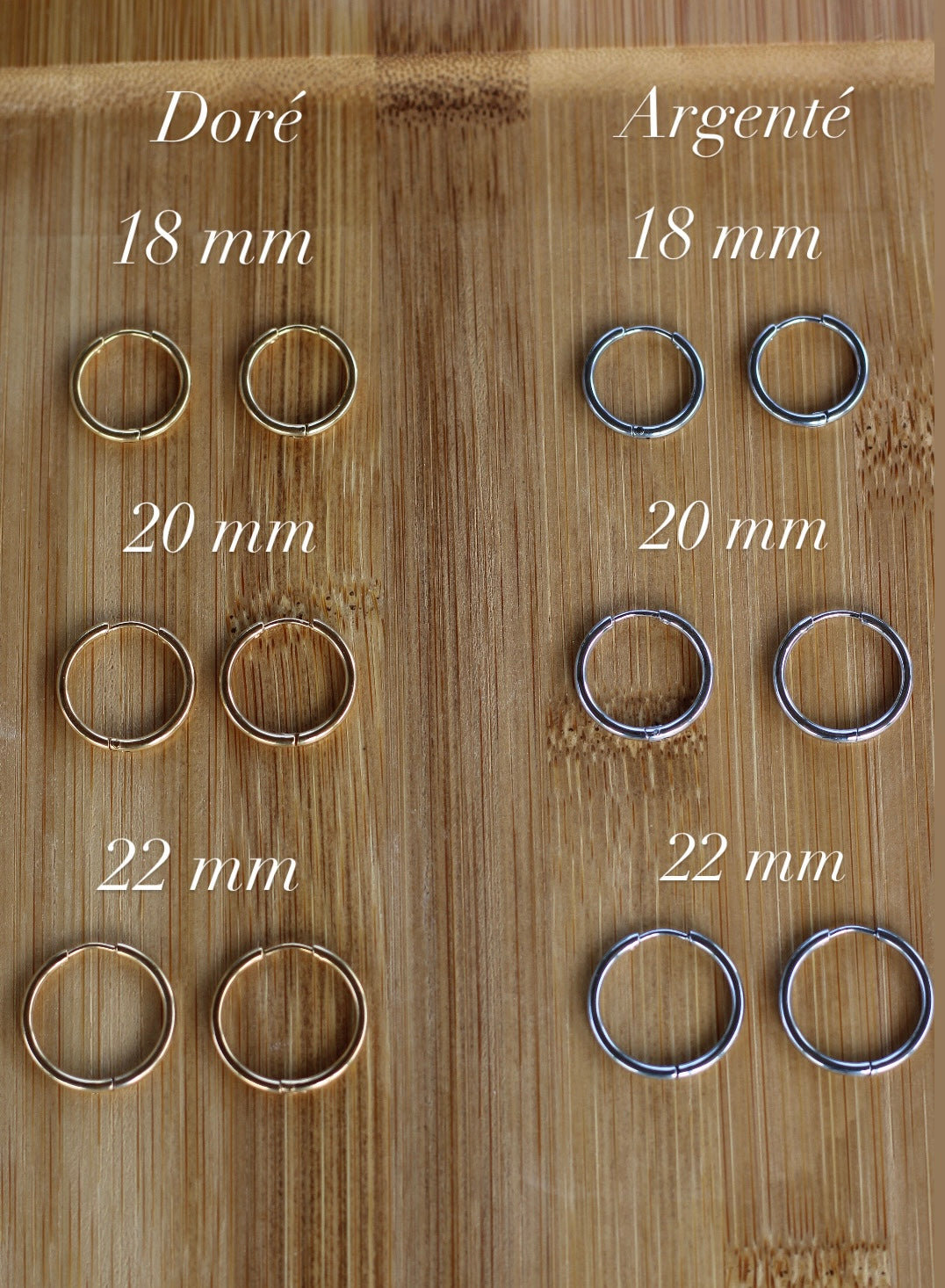 Boucles d'oreilles "Chessy"