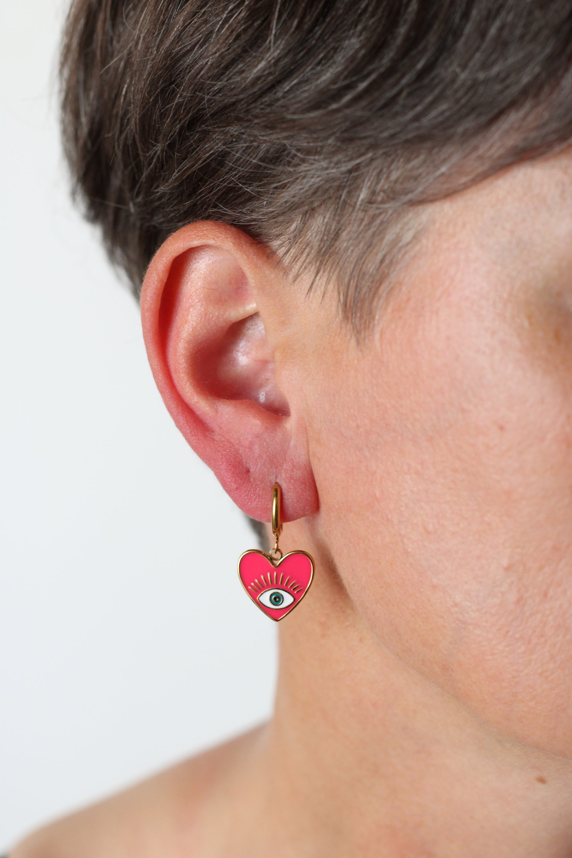 Boucles d'oreilles "Pop love"