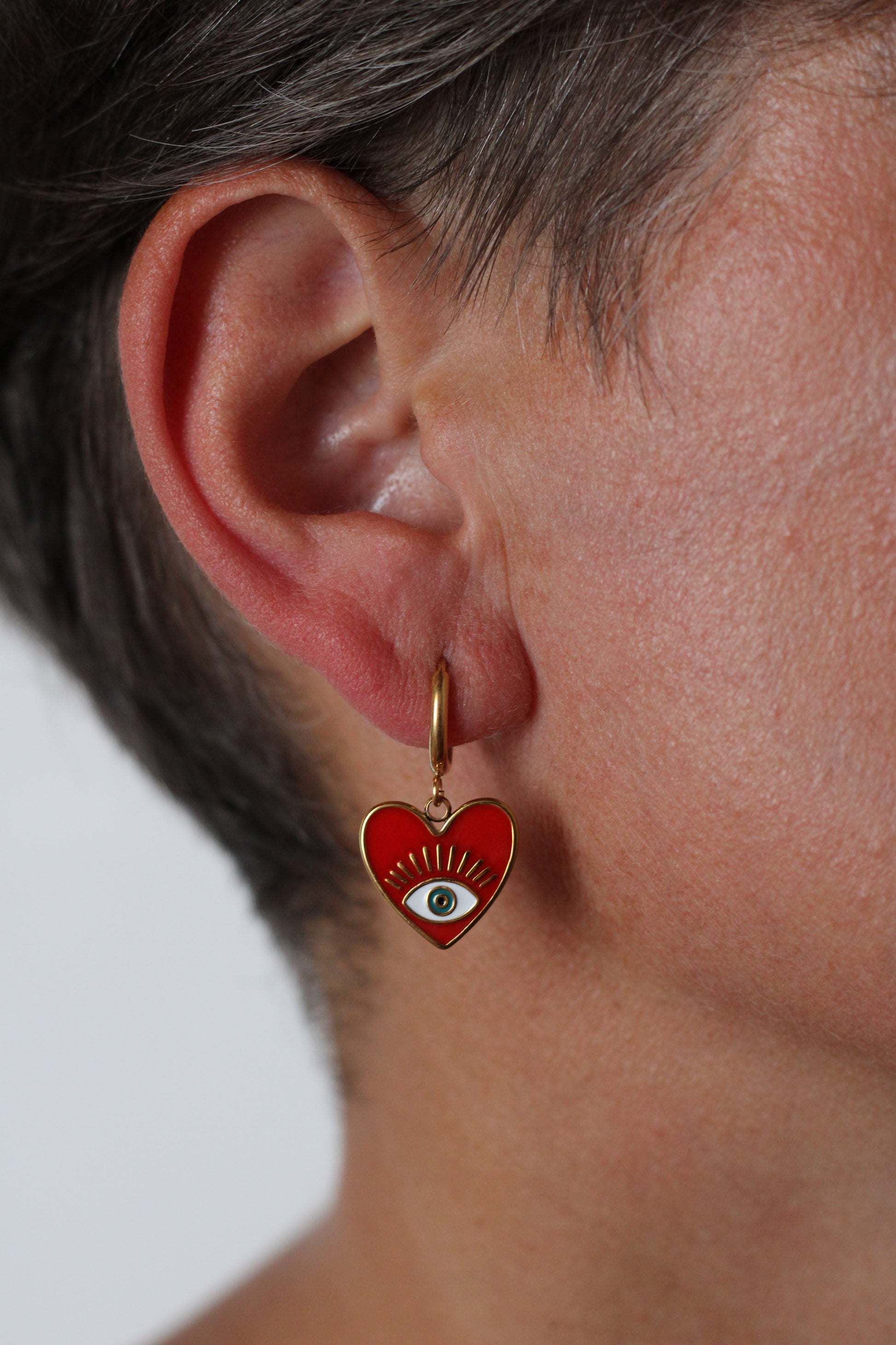 Boucles d'oreilles "Pop love"