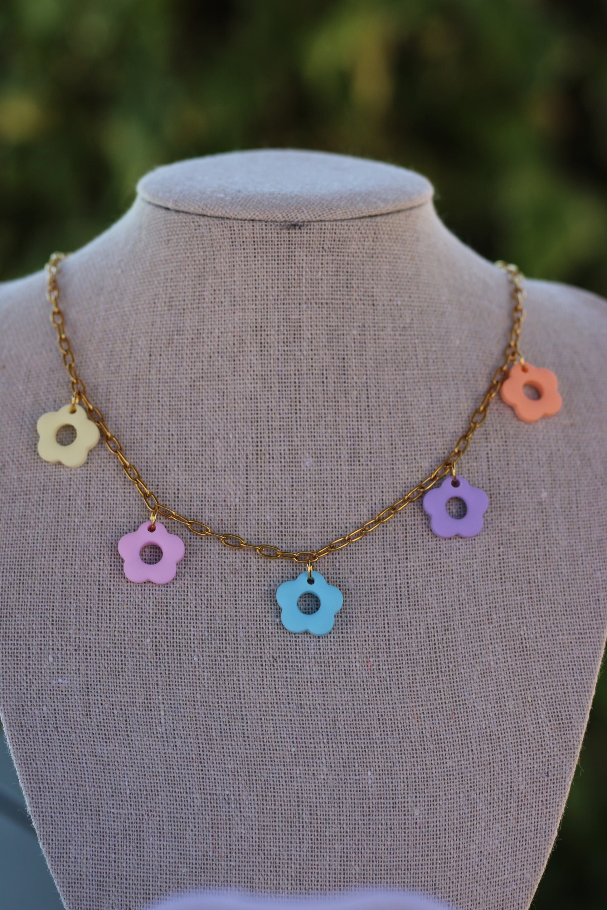 Collier "Pastel Bloom"