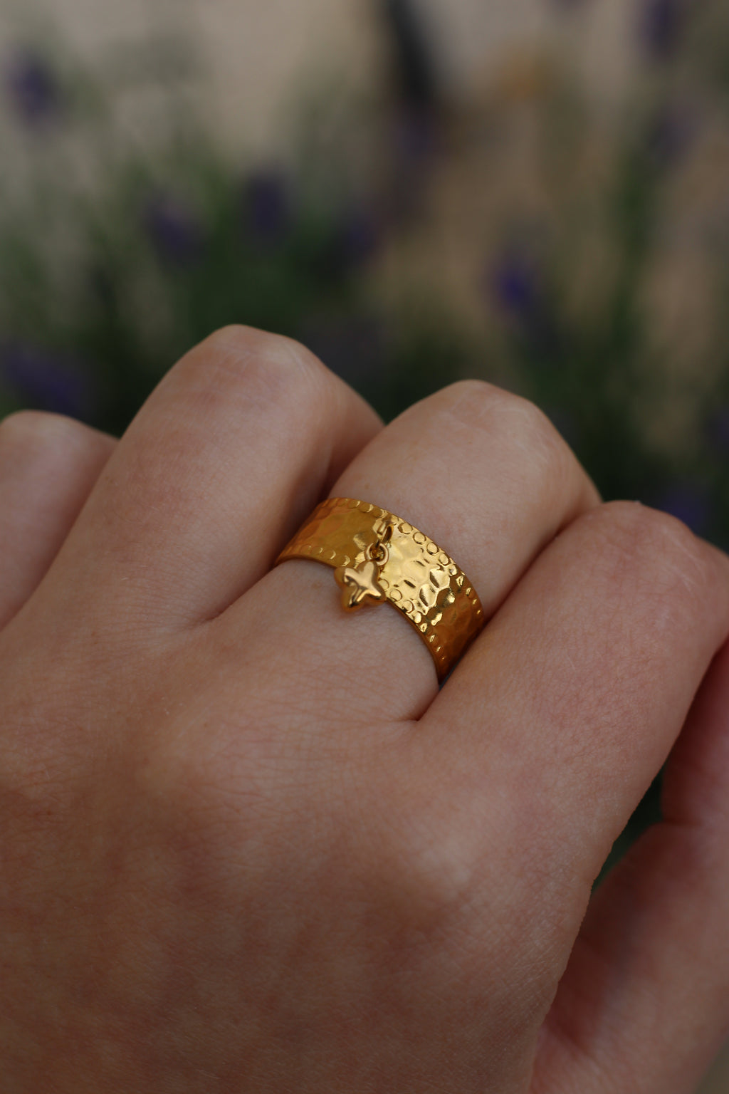 Bague breloque "Ivy"