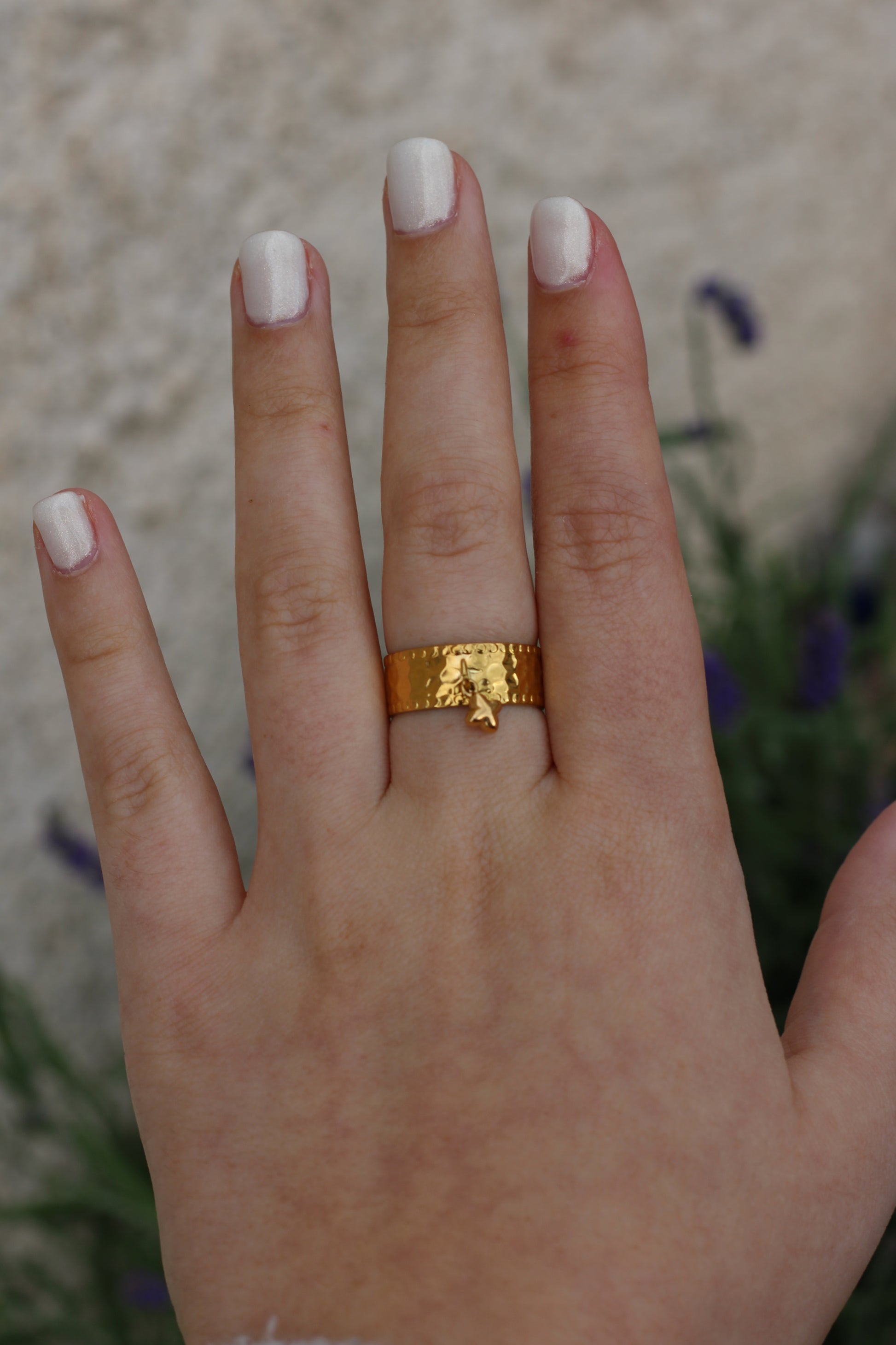 Bague breloque "Ivy"