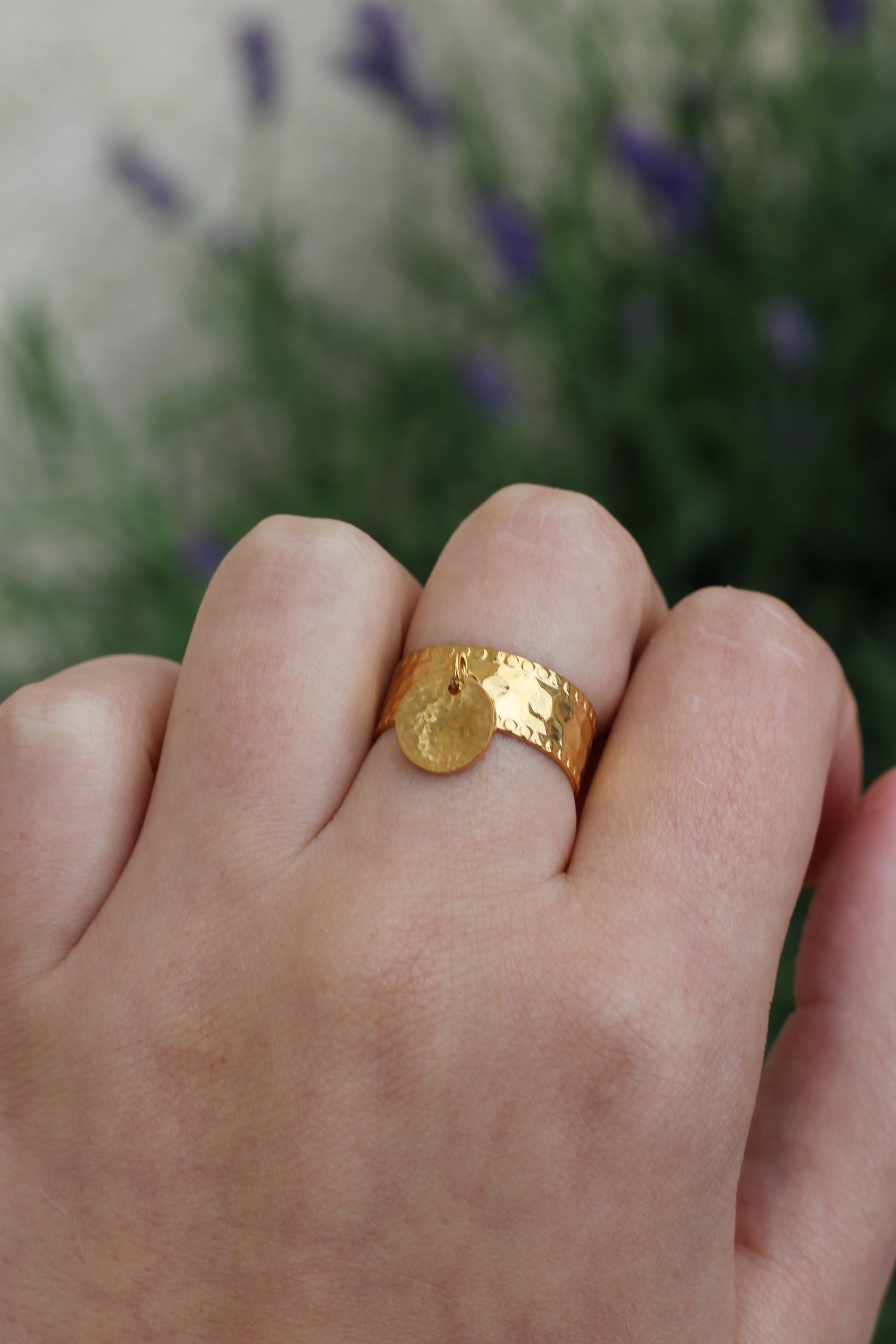 Bague breloque "Léa"
