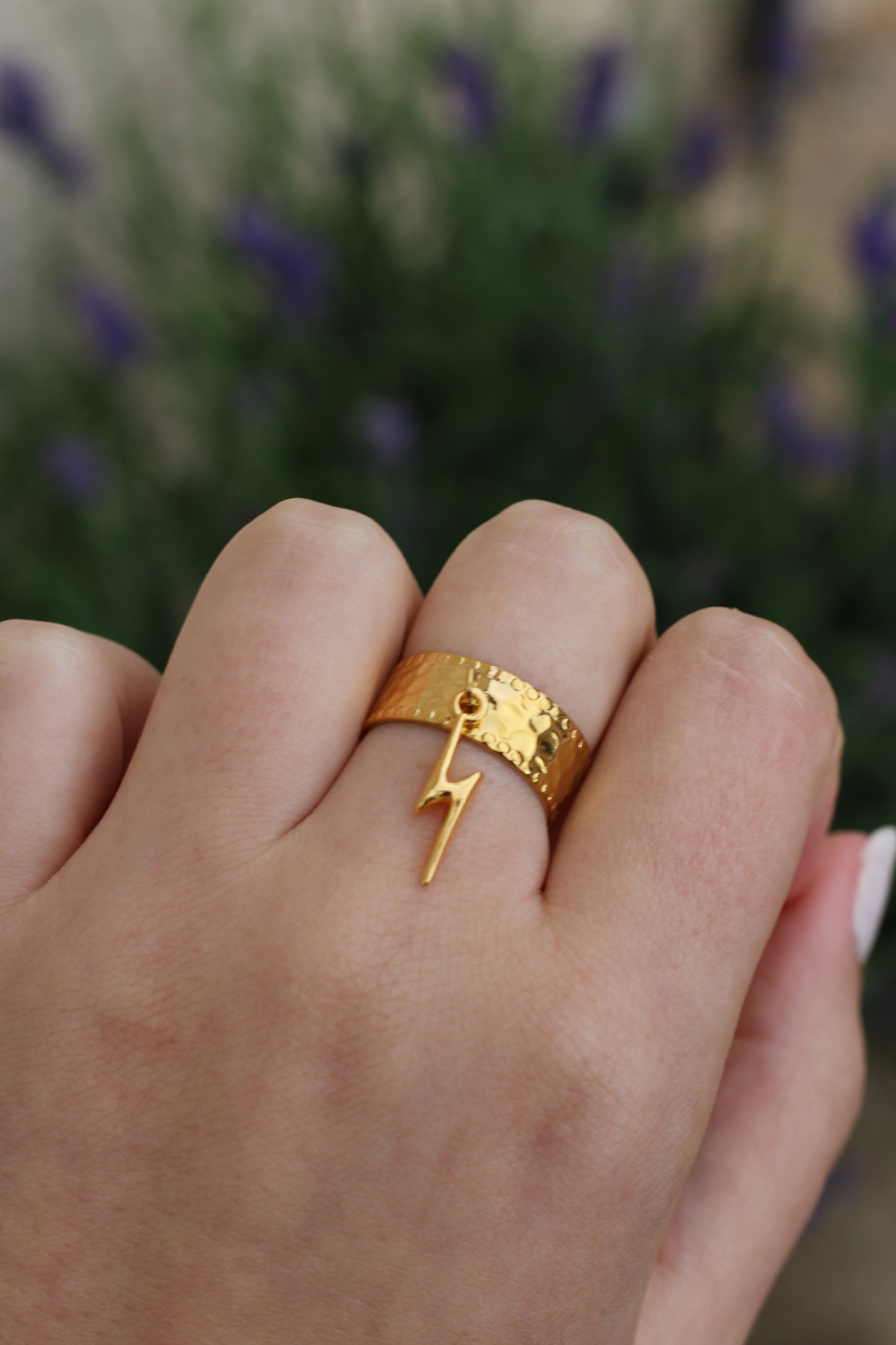 Bague breloque "Storm"